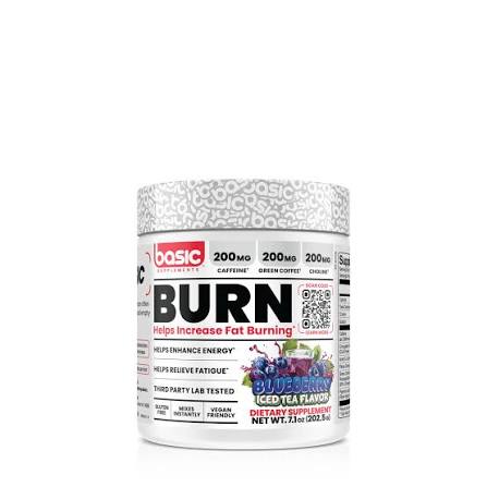 [SUP-079-2] Basic Supplements Burn (Blue Raspberry)