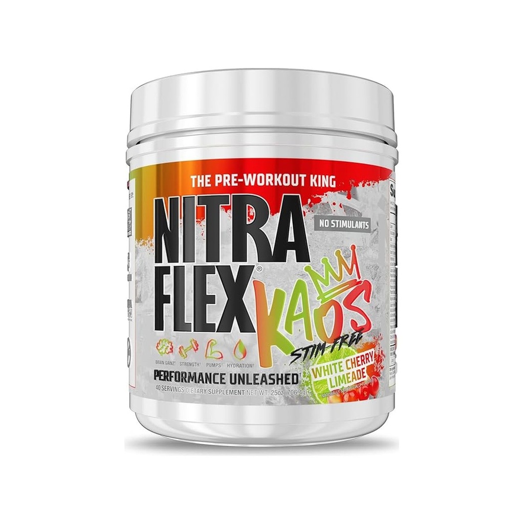 [SUP-150-1] GAT Sport Nitraflex Kaos Pre-Workout (White Cherry)