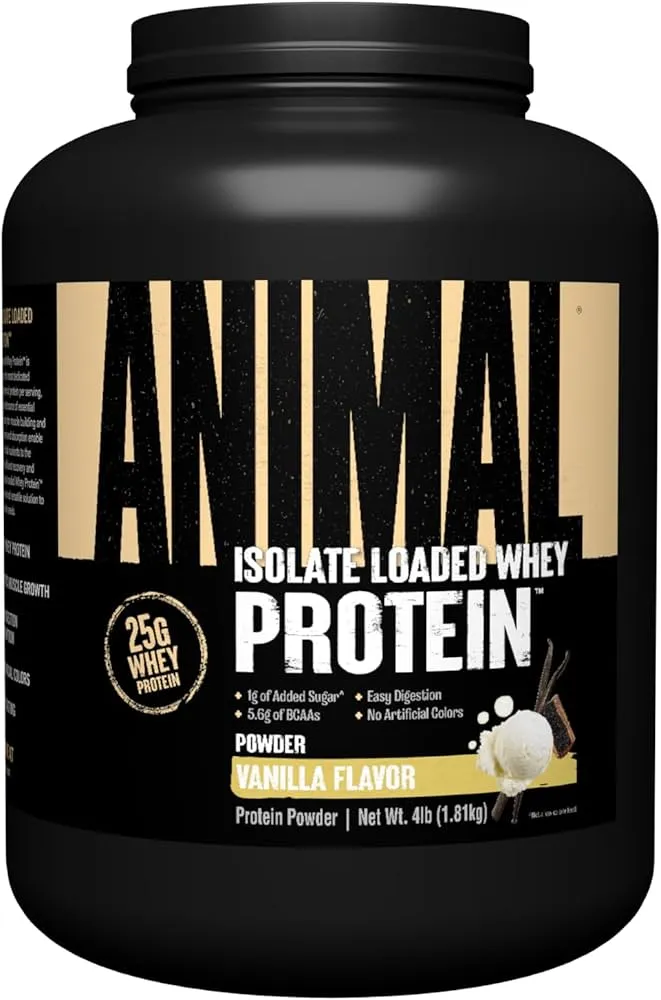 [SUP-256] Universal Animal Isolate Loaded Whey Protein 4LB