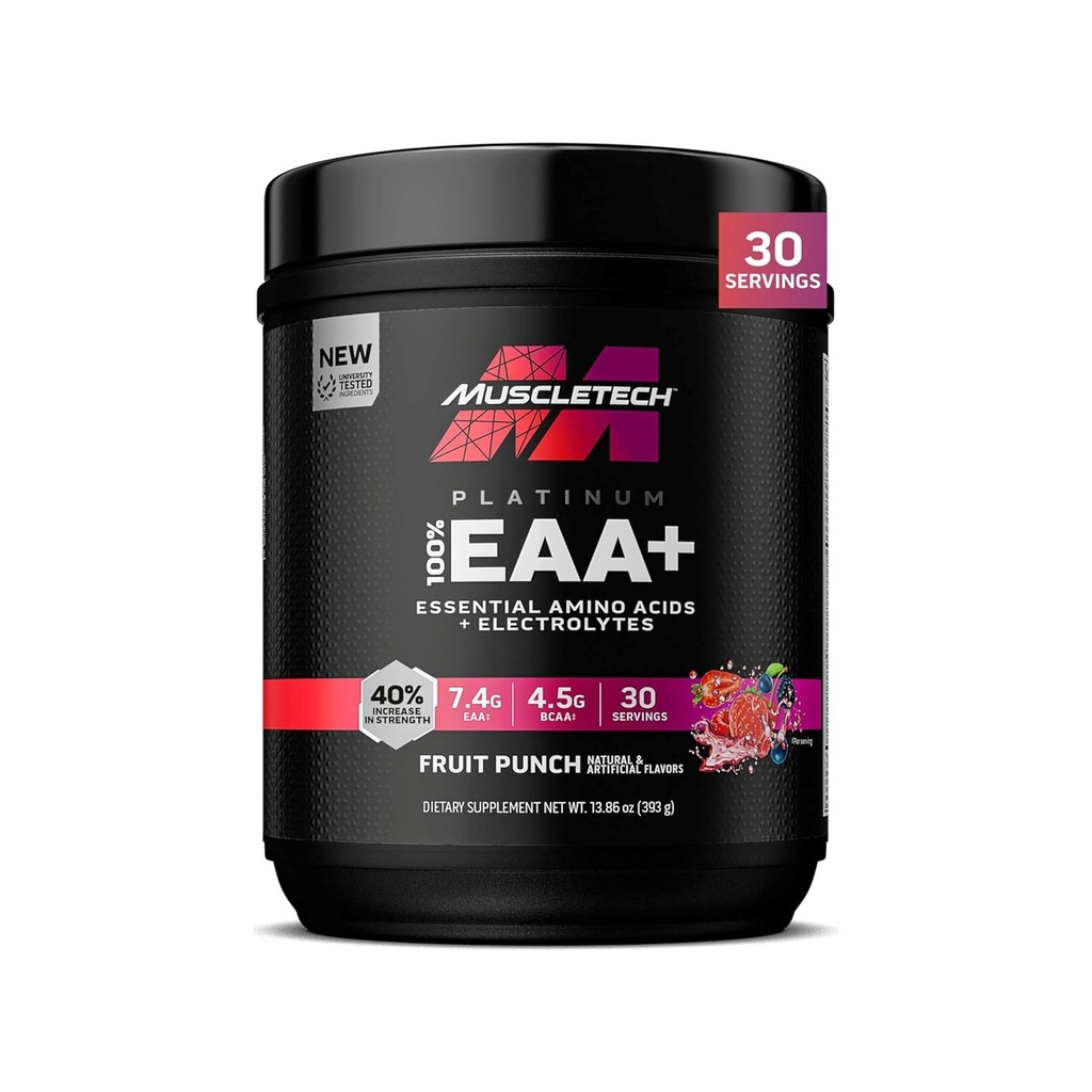 Muscletech Platinum 100% EAA+ Essential Amino Acids + Electrolytes