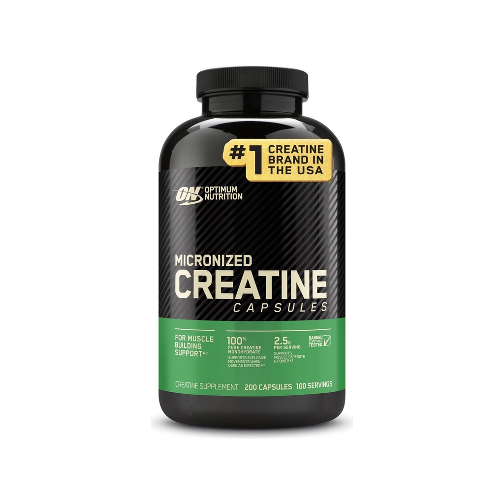 [SUP-063] Optimum Nutrition Micronized Creatine Capsules