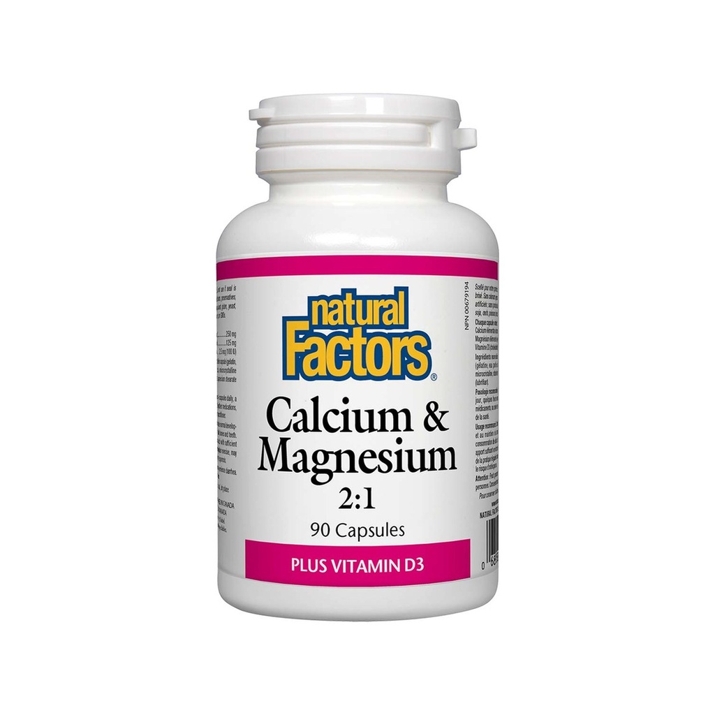[SUP-225] Natural Factors Calcium & Magnesium