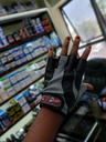 New Fitness Strapless Leather Gloves