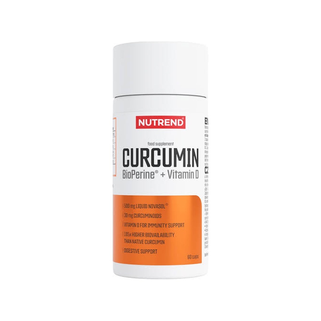 [SUP-176] Nutrend Curcumin Bioperine + Vitamin D