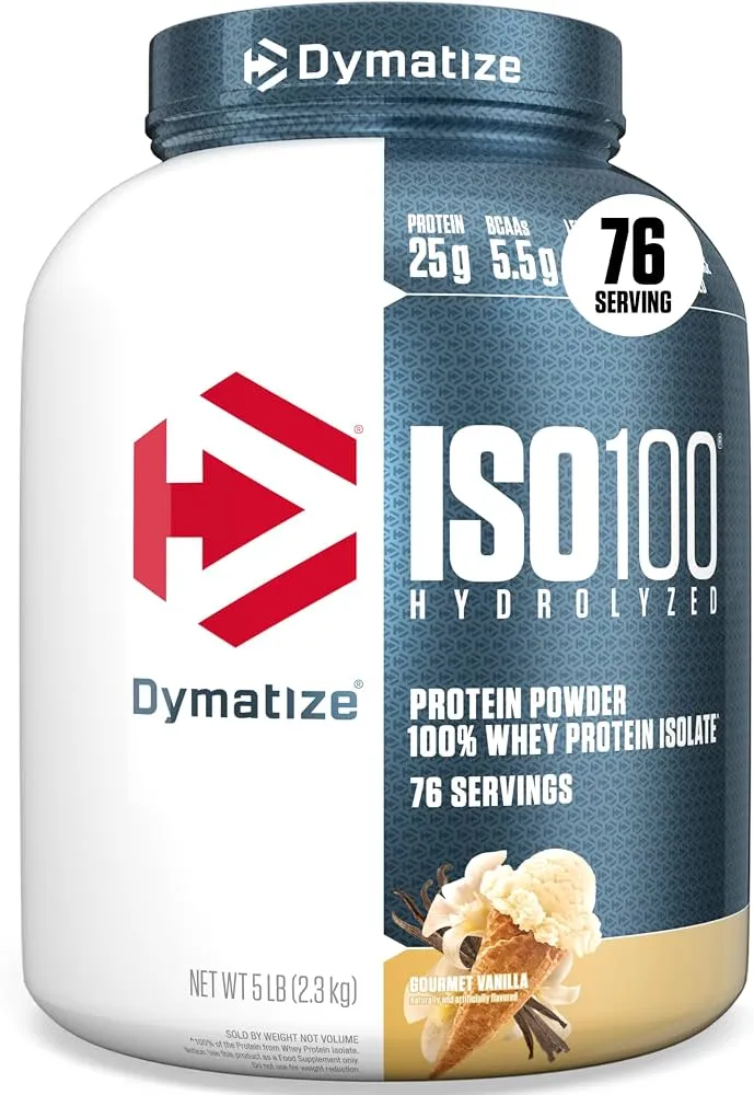 [SUP-213] Dymatize ISO 100 Hydrolysed Protein Powder 100% Whey Protein Isolate