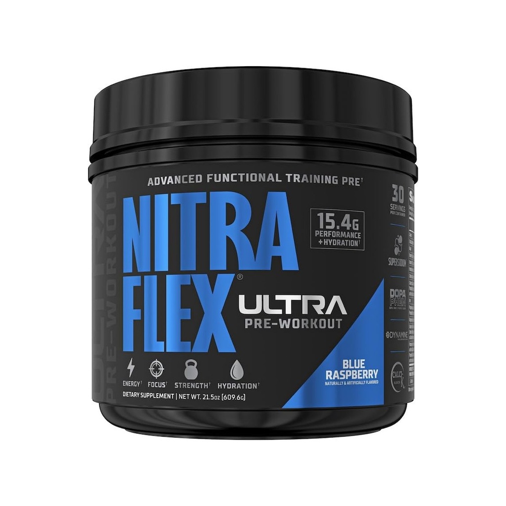 [SUP-251-1] Nitraflex Ultra Prework Out (Blue Raspberry)