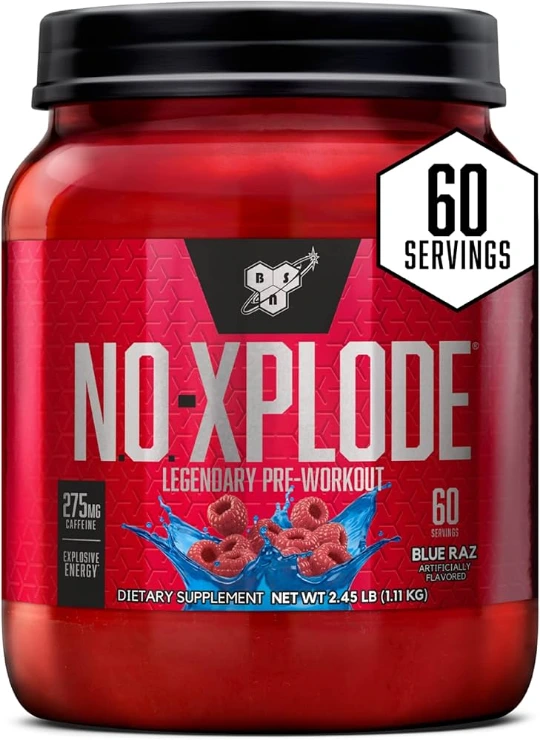 [SUP-139-3] BSN N.O.-Xplode Pre-Workout (Blue Raspberry)
