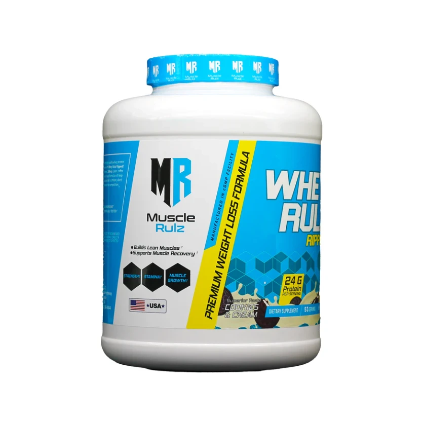 [SUP-259-1] Muscle Rulz Whey Rulz Ripped (Cookies & Cream)