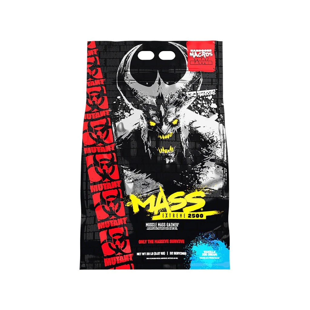 [SUP-084-1] Mutant Mass Extreme Muscle Mass Gainer 20lbs (Vanilla)